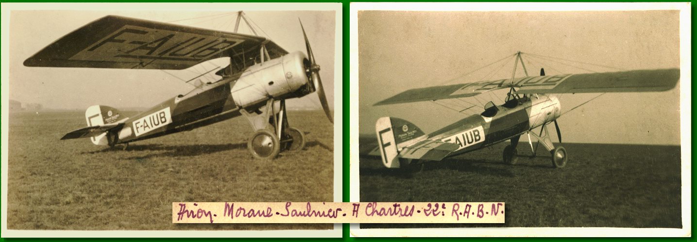 Morane Saulnier 191 - Chartres - Fvrier 1929