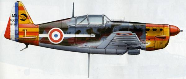 Morane Saulnier MS 456 n852 - Lieutenant- LAURANT - EC 565 - MADAGASCAR