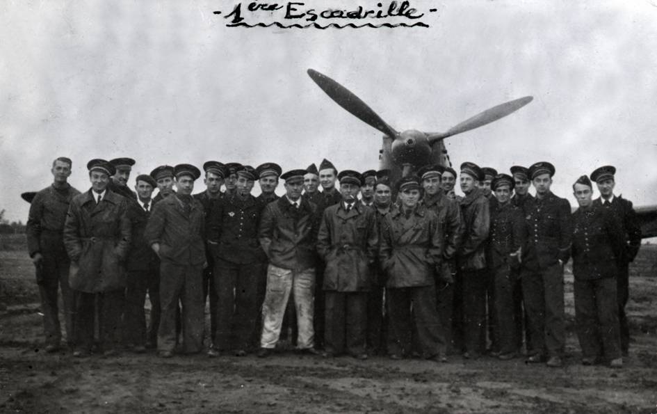 1re escadrille du GC I/9  Oran - 1940 - Lieutenant Lon RICHARD