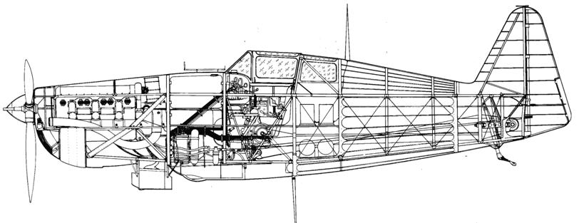 Ecorch du Morane Saulnier MS 406