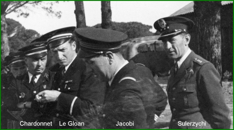 Profil du Dewoitine 520 de Le Gloan - Juini 1940
