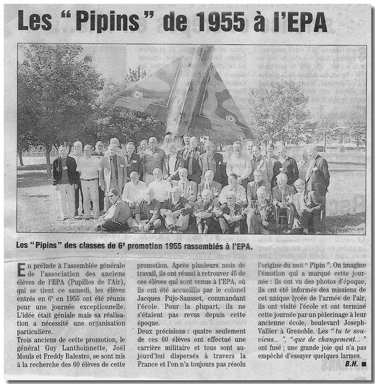 Ecole des Pupilles de l'Air de Grenoble - 1955/2005
