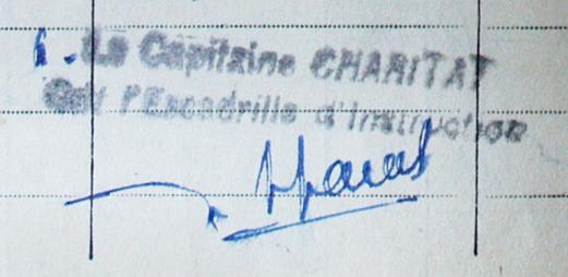 Capitaine CHARITAT - CI B-26