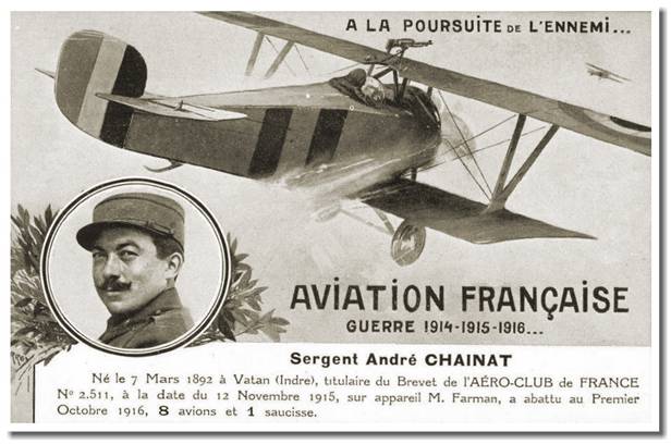 André CHAINAT - 1914/1918