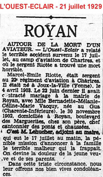 Breguet 14 - Division d'Entraînement du Bourget - Chartres