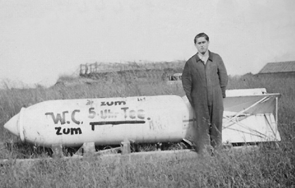 Chartres - Luftwaffe -Bombe de 1800kg