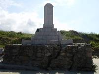 Monument Assollant,  Lefèvre,  Lotti - Comillas - Plage de Oyambre 