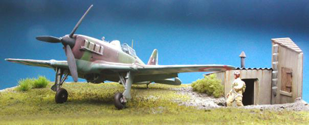 Morane Saulnier 406 - Maquette