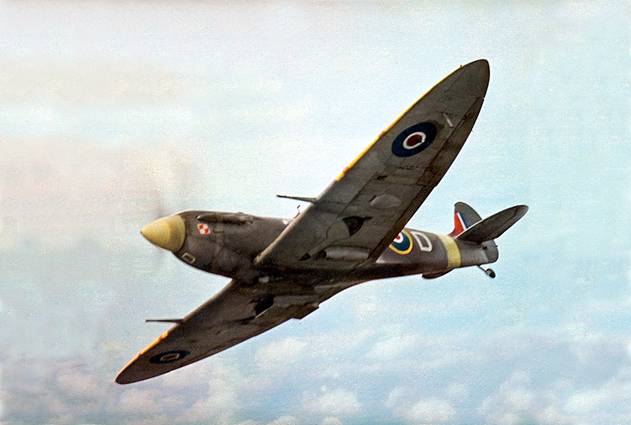 Spitfire Mk.Vc polonais -Squadron 303