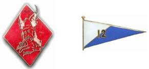 Insignes du GC I/6 - Traditions SPA 06 et SPA 12