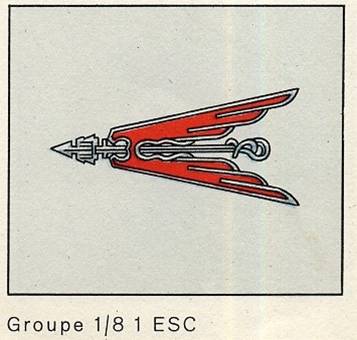 Insigne GC I/8 - Première escadrille