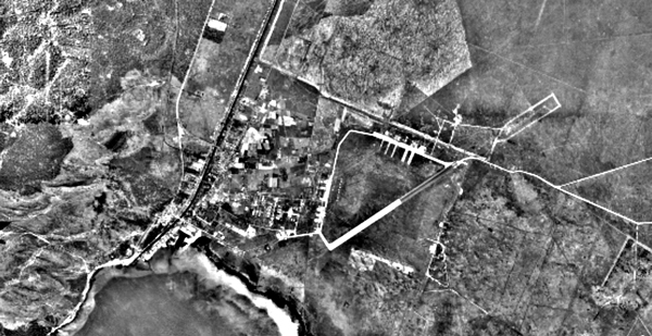 Camp de Cazaux  - Photo a�rienne (vers 1950)