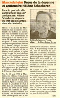 Journal "L'ALSACE"