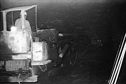 Mine de Mairy 1972_03a 01.jpg: Mine de Mairy - Jumbo de foration SECOMA