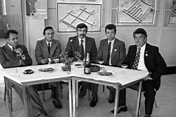 Mine de Mairy 1979_05 09.jpg: Mairy - Pettazzoni, Dallet, Graczyck, Merjai, Armellin
