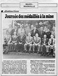 Mine de Mairy 1980_05b 01.jpg: Document - Mine de Mairy - Médailles 1980